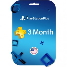 PS Plus 3 Month US 